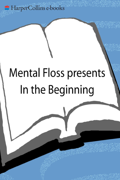 Cover image for book Mental Floss presents In the Beginning