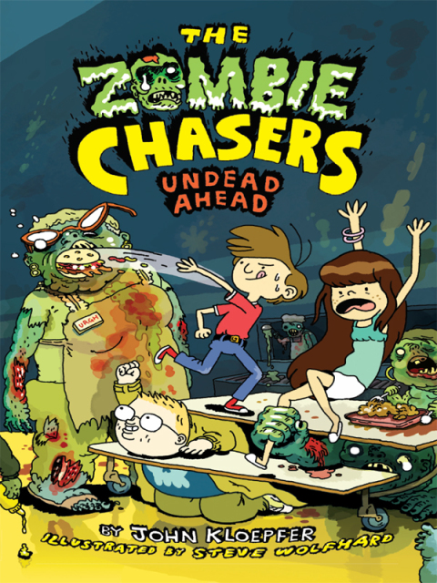Cover image for book The Zombie Chasers #2: Undead Ahead