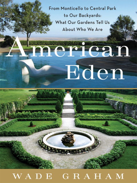 Cover image for book American Eden