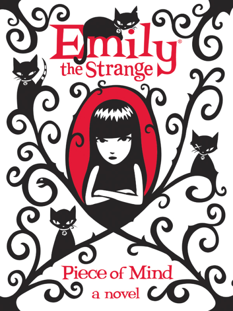 Cover image for book The Diaries of Emily the Strange: Piece of Mind