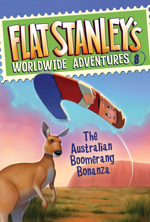 Cover image for book Flat Stanley's Worldwide Adventures #8: The Australian Boomerang Bonanza