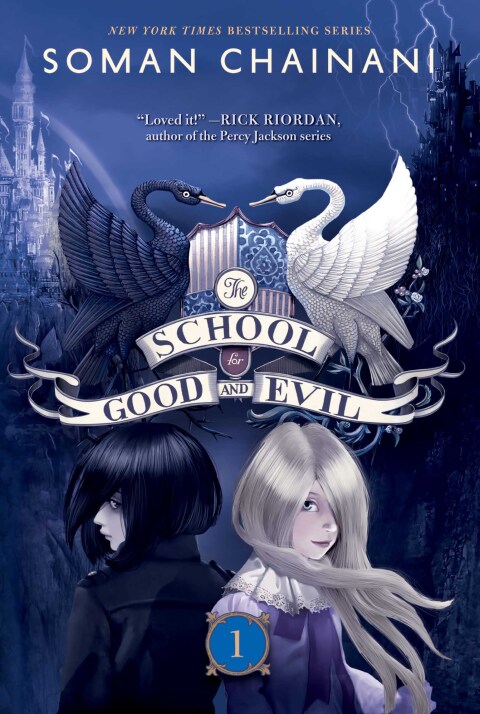 Cover image for book The School for Good and Evil
