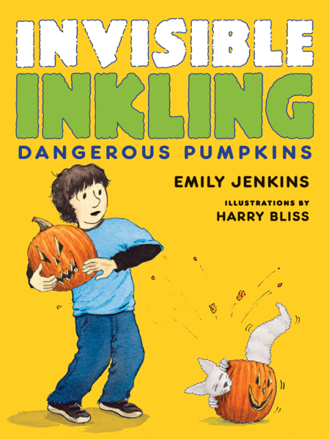 Cover image for book Invisible Inkling: Dangerous Pumpkins