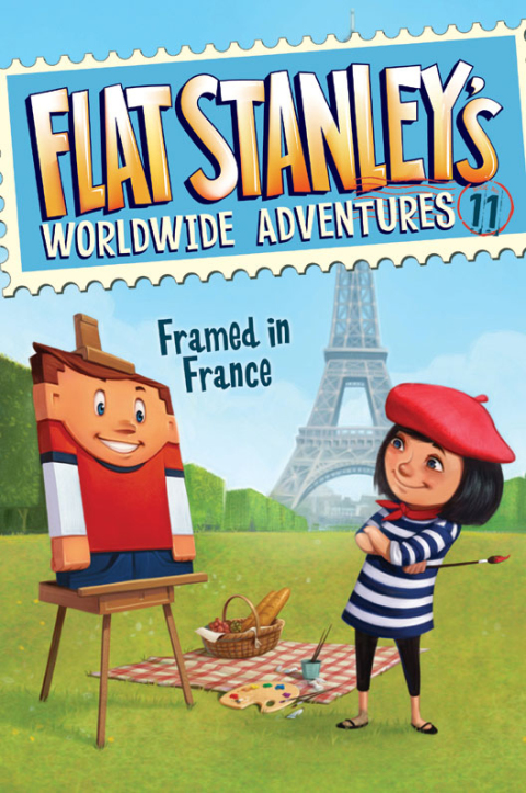 Cover image for book Flat Stanley's Worldwide Adventures #11: Framed in France