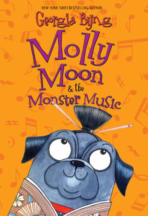 Cover image for book Molly Moon & the Monster Music