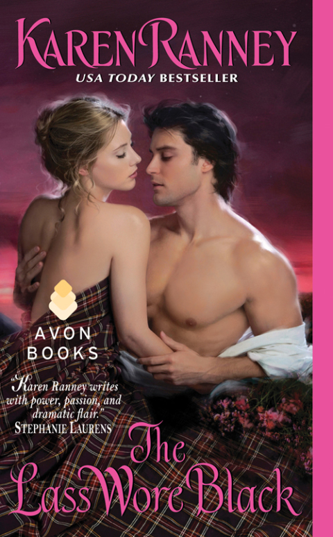 Cover image for book The Lass Wore Black