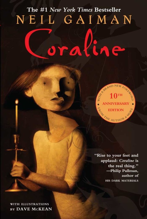 Cover image for book Coraline 10th Anniversary Edition