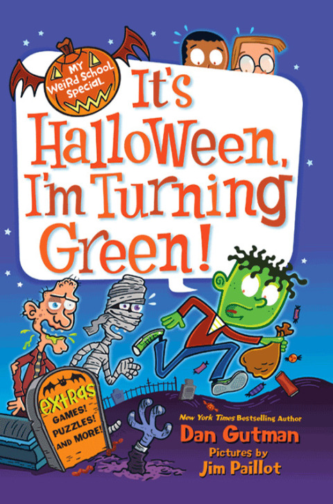 Cover image for book My Weird School Special: It's Halloween, I'm Turning Green!