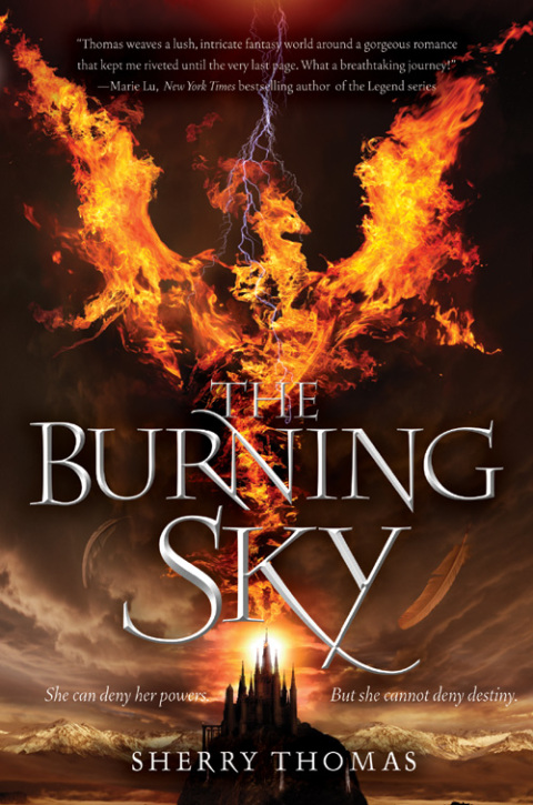Cover image for book The Burning Sky