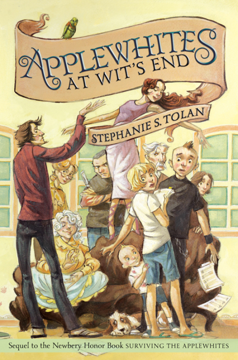 Cover image for book Applewhites at Wit's End