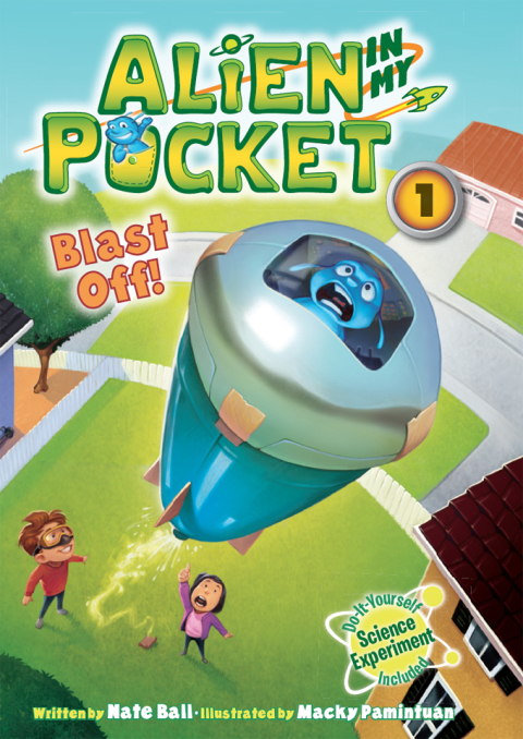 Cover image for book Alien in My Pocket #1: Blast Off!