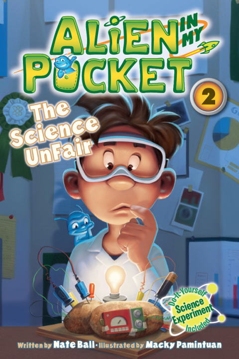 Cover image for book Alien in My Pocket #2: The Science UnFair