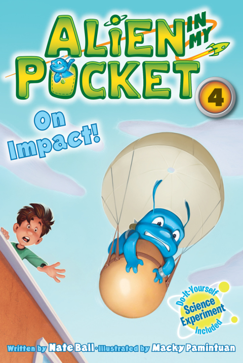 Cover image for book Alien in My Pocket #4: On Impact!