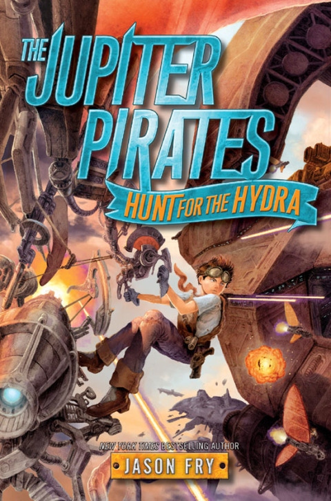 Cover image for book The Jupiter Pirates: Hunt for the Hydra
