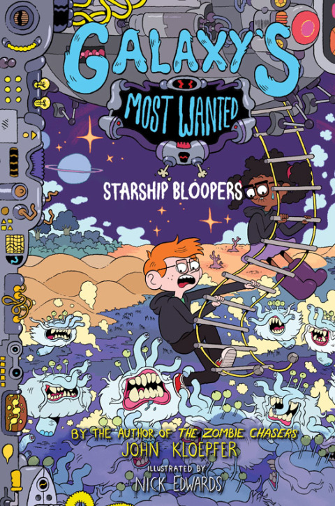 Cover image for book Galaxy's Most Wanted #3: Starship Bloopers