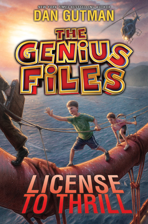 Cover image for book The Genius Files #5: License to Thrill