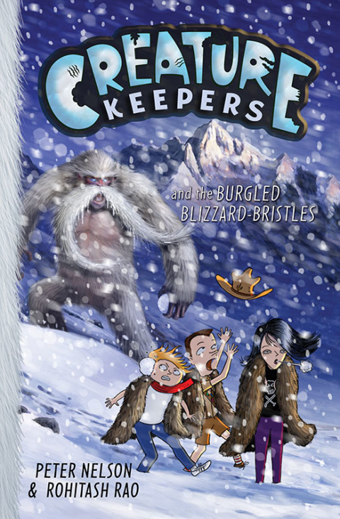 Cover image for book Creature Keepers and the Burgled Blizzard-Bristles