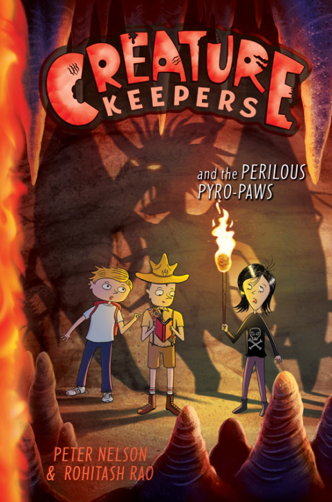 Cover image for book Creature Keepers and the Perilous Pyro-Paws