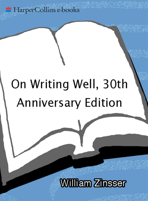 Cover image for book On Writing Well, 30th Anniversary Edition
