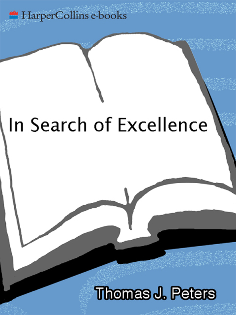 Cover image for book In Search of Excellence