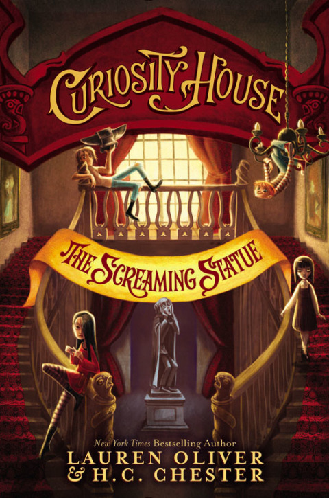 Cover image for book Curiosity House: The Screaming Statue