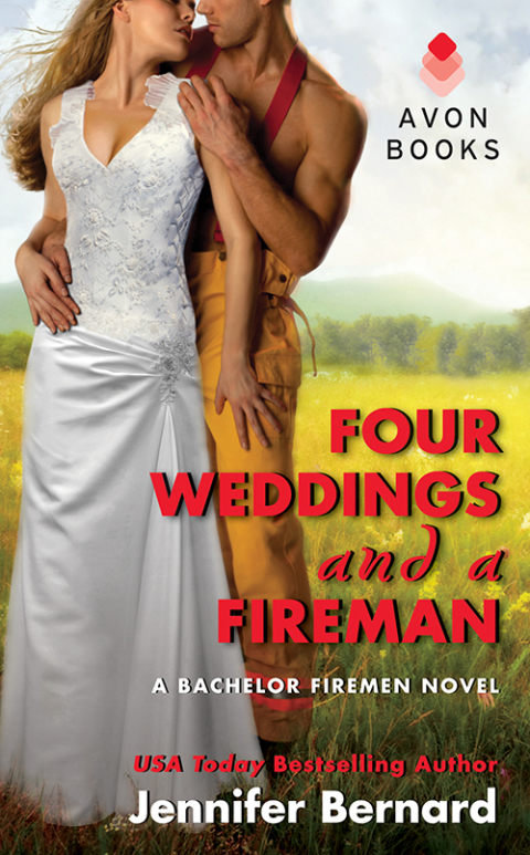 Cover image for book Four Weddings and a Fireman