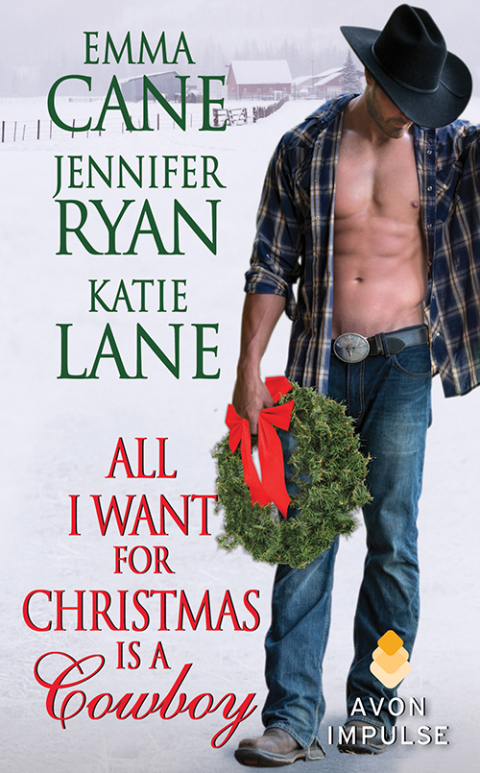 Cover image for book All I Want for Christmas Is a Cowboy
