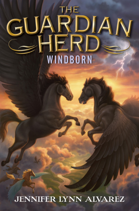 Cover image for book The Guardian Herd: Windborn