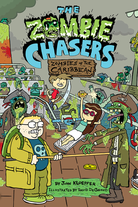 Cover image for book The Zombie Chasers #6: Zombies of the Caribbean