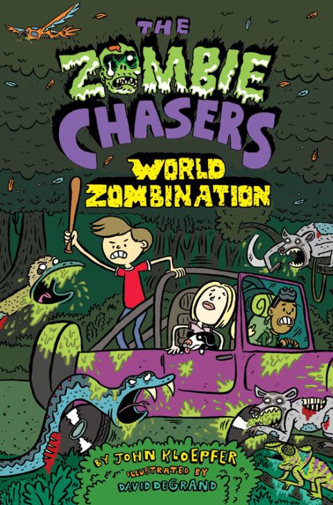 Cover image for book The Zombie Chasers #7: World Zombination