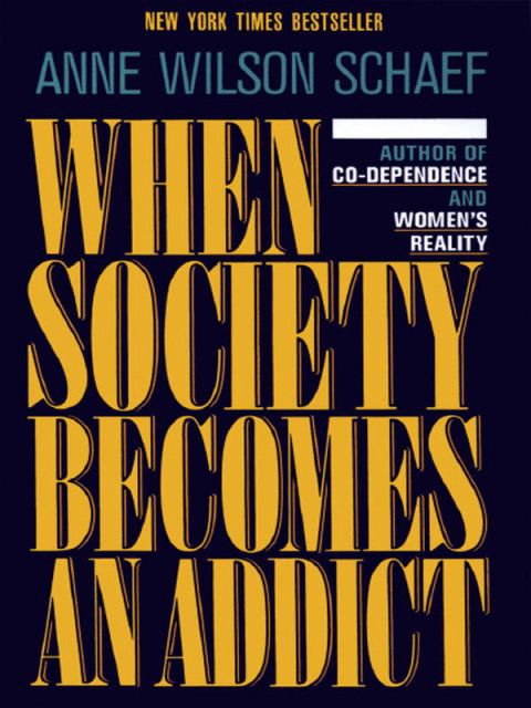 Cover image for book When Society Becomes an Addict