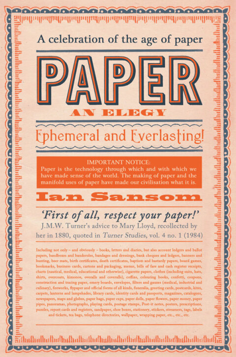 Cover image for book Paper