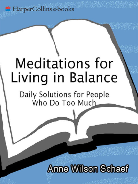 Cover image for book Meditations for Living In Balance