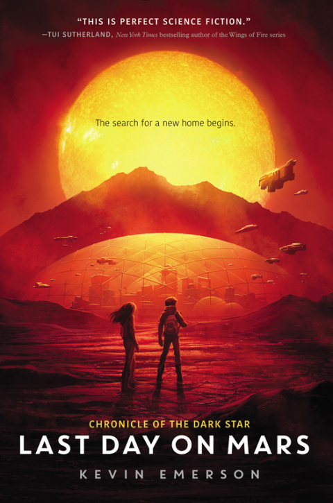 Cover image for book Last Day on Mars