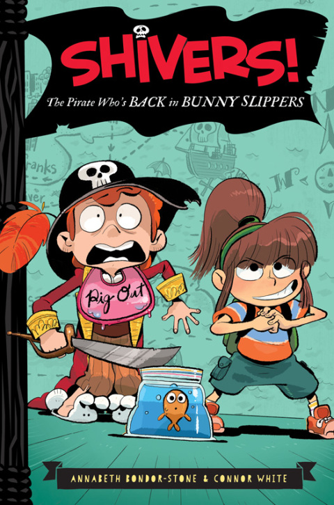 Cover image for book The Pirate Who's Back in Bunny Slippers