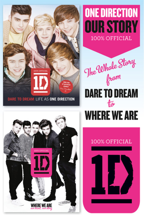Cover image for book One Direction: Our Story: Dare to Dream and Where We Are Collection