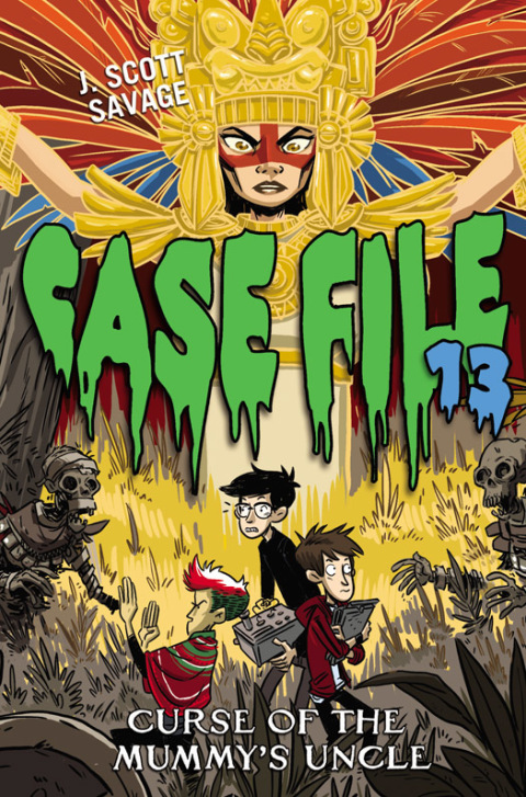 Cover image for book Case File 13 #4: Curse of the Mummy's Uncle