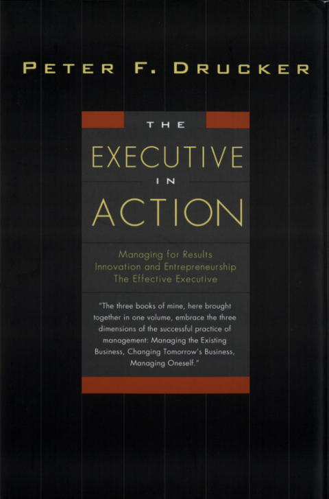 Cover image for book The Executive in Action
