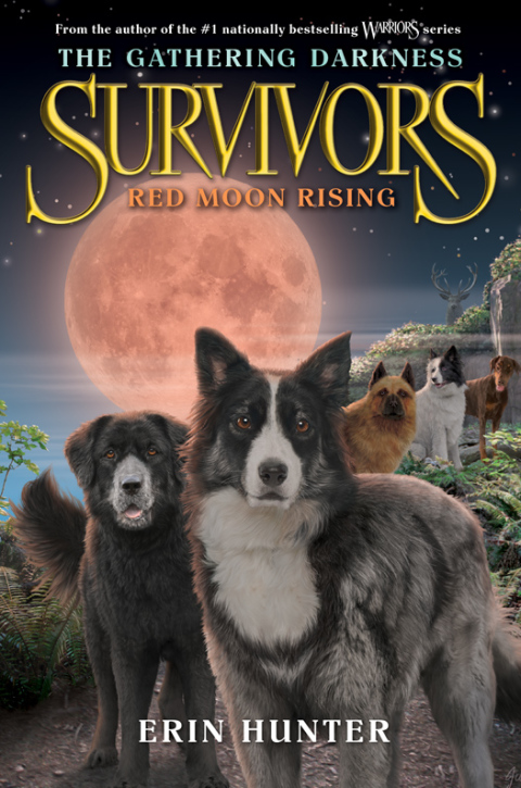 Cover image for book Survivors: The Gathering Darkness #4: Red Moon Rising