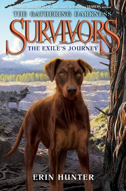 Cover image for book Survivors: The Gathering Darkness #5: The Exile's Journey
