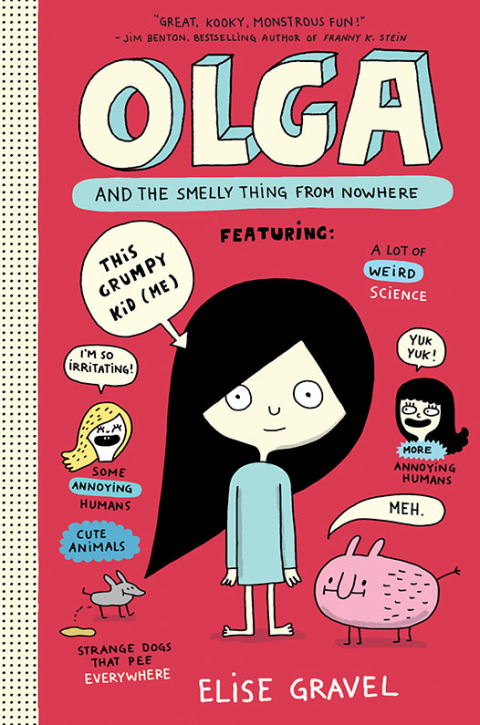 Cover image for book Olga and the Smelly Thing from Nowhere