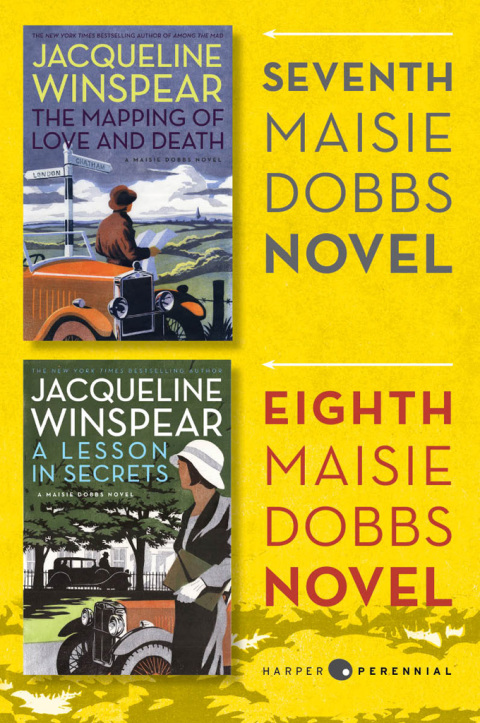 Cover image for book Maisie Dobbs Bundle #3: The Mapping of Love and Death and A Lesson in Secrets