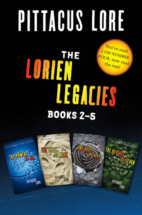 Cover image for book The Lorien Legacies: Books 2-5 Collection