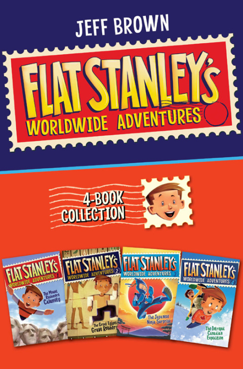 Cover image for book Flat Stanley's Worldwide Adventures 4-Book Collection