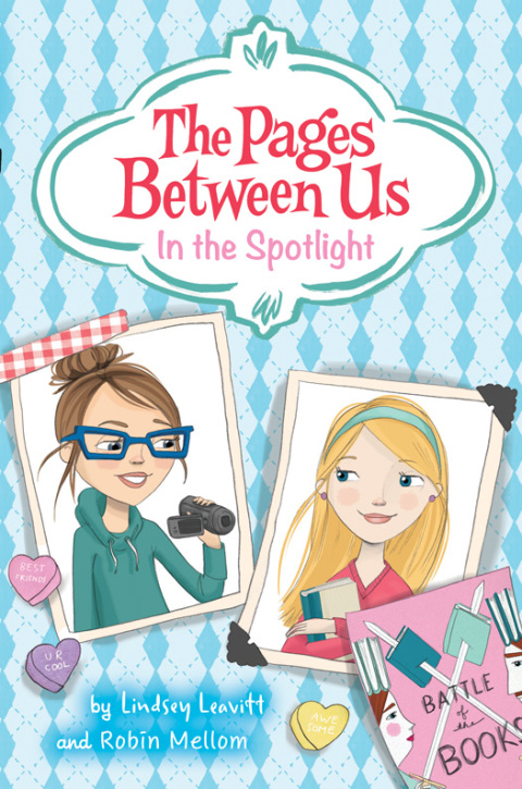 Cover image for book The Pages Between Us: In the Spotlight