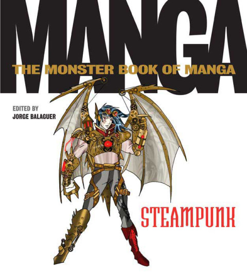 Cover image for book The Monster Book of Manga Steampunk Gothic