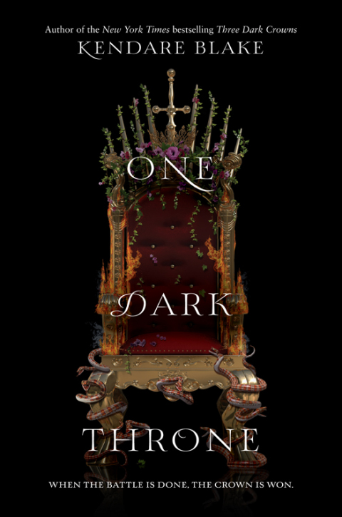 Cover image for book One Dark Throne