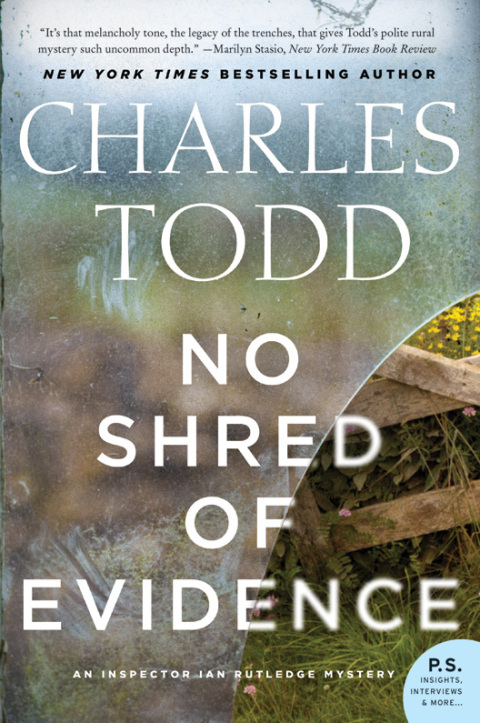 Cover image for book No Shred of Evidence