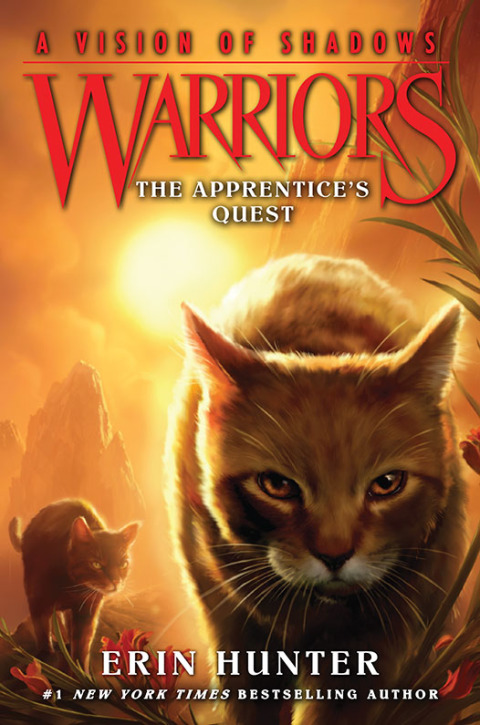 Cover image for book Warriors: A Vision of Shadows #1: The Apprentice's Quest