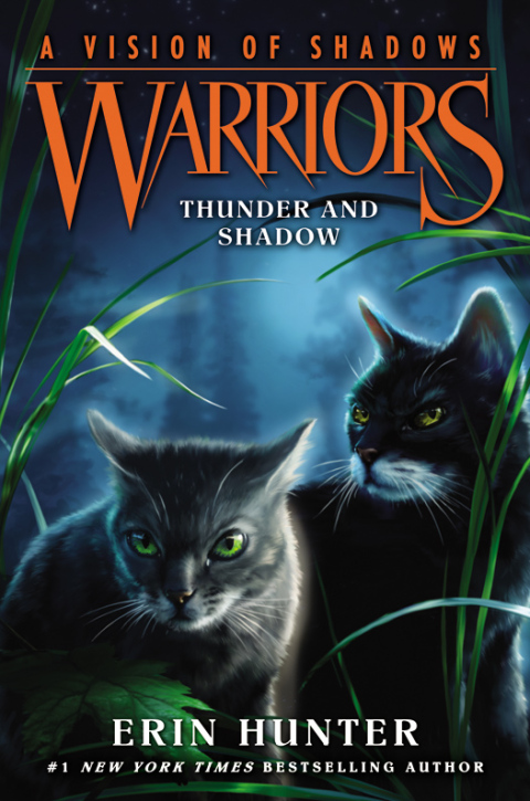 Cover image for book Warriors: A Vision of Shadows #2: Thunder and Shadow